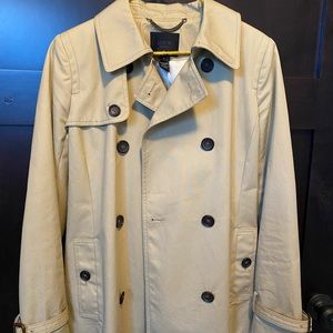 J. Crew Tan Belted coat